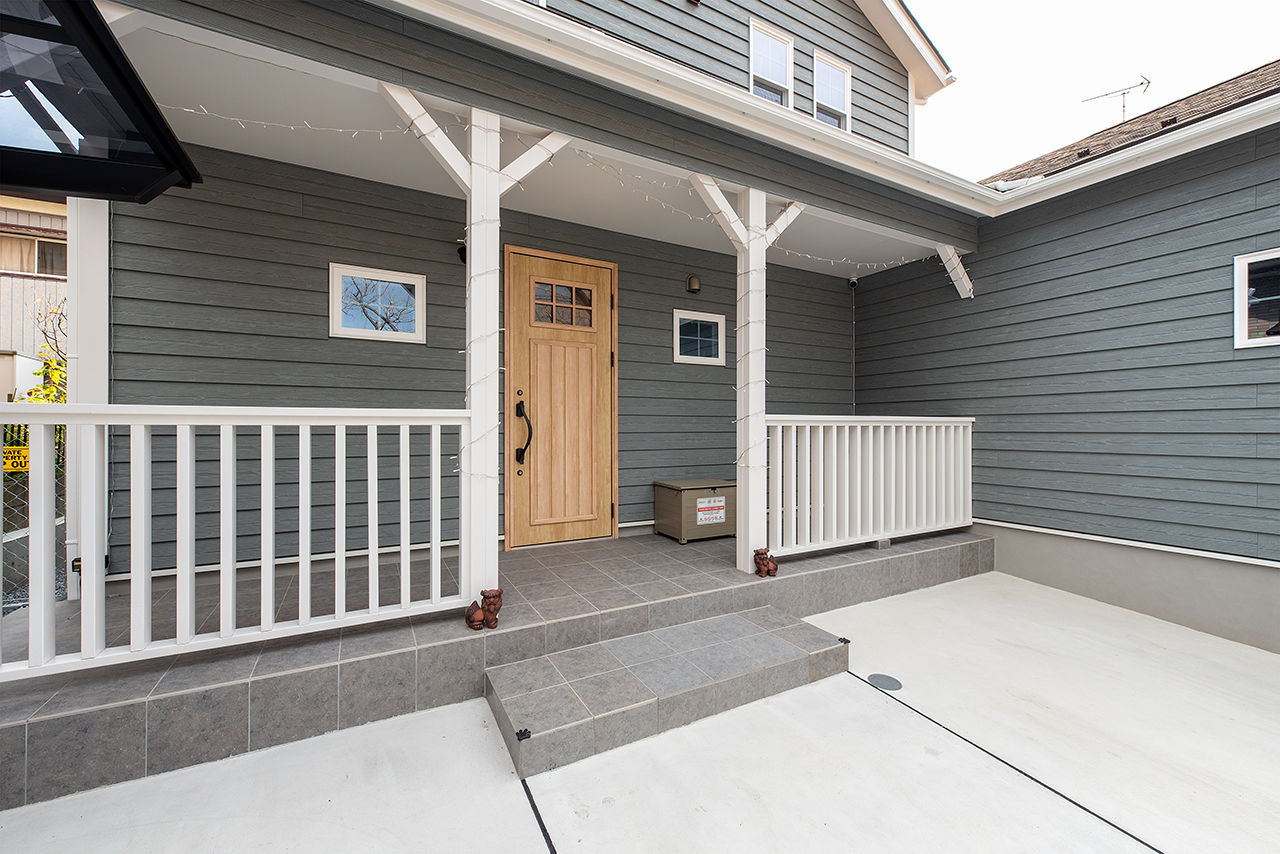  デザインハウス・エフ 【2000万円台/40坪台/ガレージ/間取り図】昔観た映画のような、ビルトインガレージ付きアメリカンハウスの建築実例画像3