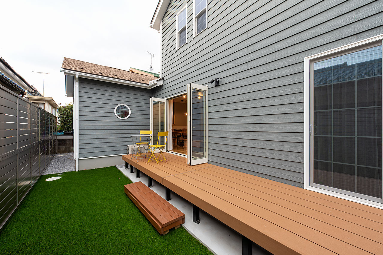  デザインハウス・エフ 【2000万円台/40坪台/ガレージ/間取り図】昔観た映画のような、ビルトインガレージ付きアメリカンハウスの建築実例画像4