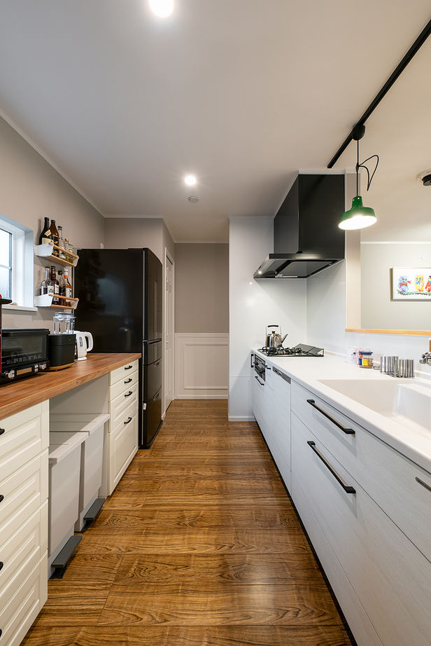  デザインハウス・エフ 【2000万円台/40坪台/ガレージ/間取り図】昔観た映画のような、ビルトインガレージ付きアメリカンハウスの建築実例画像7