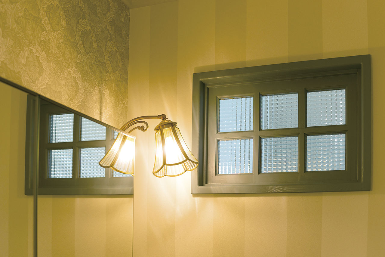  デザインハウス・エフ 【1000万円台/26坪/平屋/無垢材/間取り図有】ブルーの統一感が爽やかなアメリカンフラットハウスの建築実例画像9