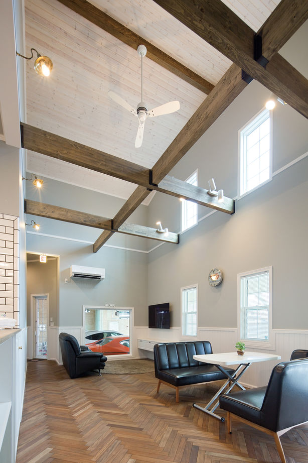 古川工務店 【2500～2999万円・間取りあり】西海岸スタイルのガレージハウス　吹き抜けの開放感が爽快な平屋の家の建築実例画像2