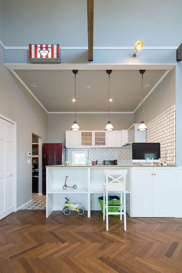 古川工務店 【2500～2999万円・間取りあり】西海岸スタイルのガレージハウス　吹き抜けの開放感が爽快な平屋の家の建築実例画像4