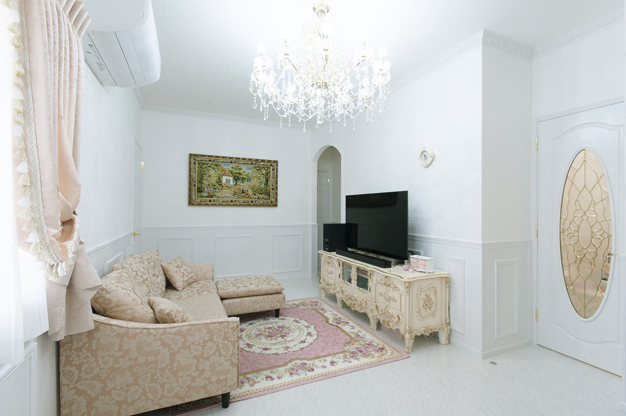 古川工務店 【2500万～2999万円/間取り図/サーキュラー階段/ガレージ】妻の想いが詰まった宮殿のような輸入住宅の建築実例画像7