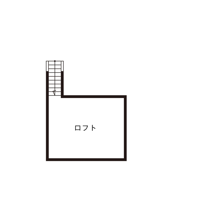 アゼリアホーム｜賃貸併用・設計・管理 【川崎市/変形地/防音室】本格的なスタジオを備えた、ホテルライクな住まいの間取り図（3LDK＋S＋スタジオ）ロフト