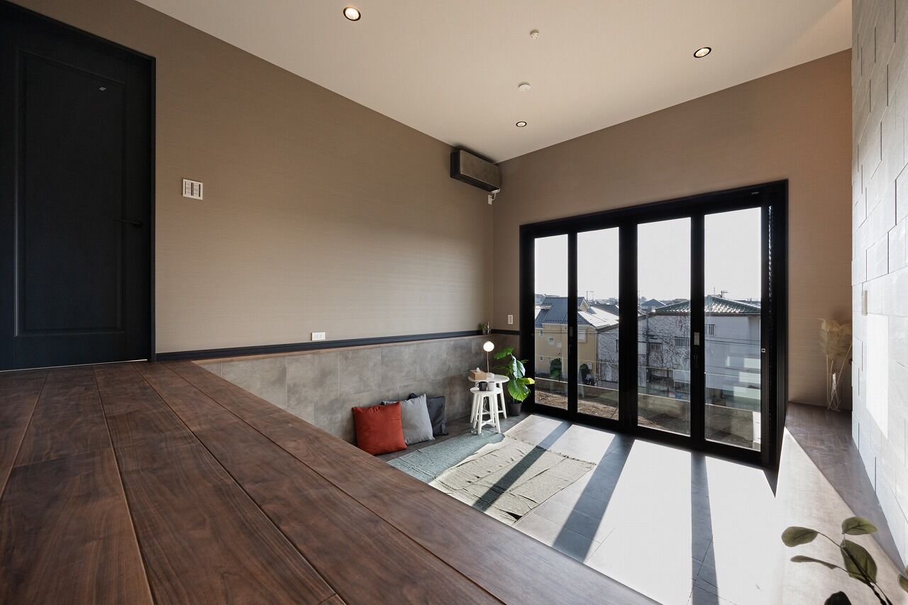 アゼリアホーム｜賃貸併用・設計・管理 【三鷹市/変形地】インナーバルコニーで富士山を眺めながらリラックスできる住まいの建築実例画像6