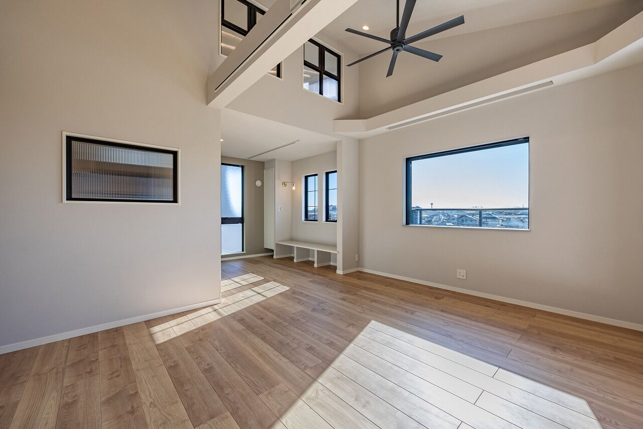 アゼリアホーム｜賃貸併用・設計・管理 【三鷹市/変形地】インナーバルコニーで富士山を眺めながらリラックスできる住まいの建築実例画像7