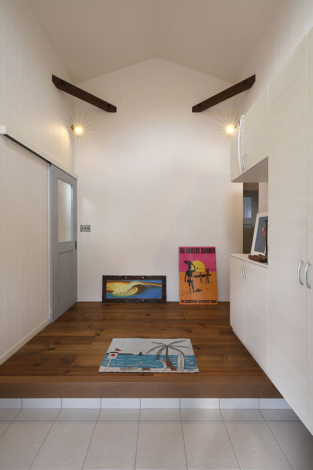 悠悠ホーム 【2500万円～2999万円で建てた家】爽やかな風が吹き抜ける平屋サーファーズハウス。外断熱工法で広い空間の建築実例画像16