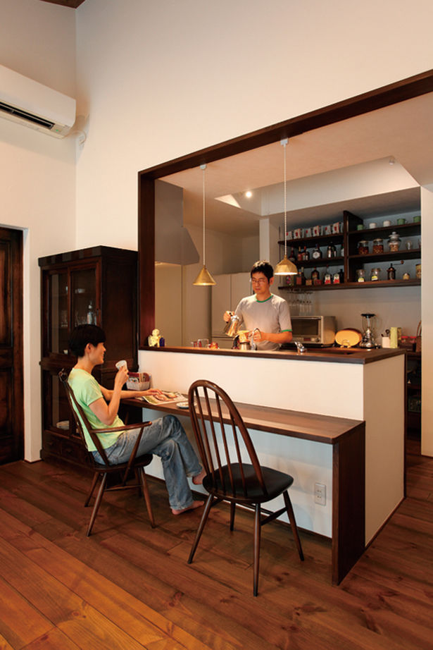 悠悠ホーム 【2000万円～2500万円で建てた家】ジャズと珈琲が似合うレトロな平屋。夫婦で語らい、わんこと共に暮らす家の建築実例画像2