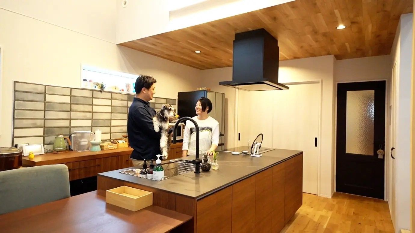 悠悠ホーム 【平屋/スキップフロア/アイランドキッチン】暮らしやすさのヒミツは健康的なくつろぎ空間と家事動線の建築実例画像2