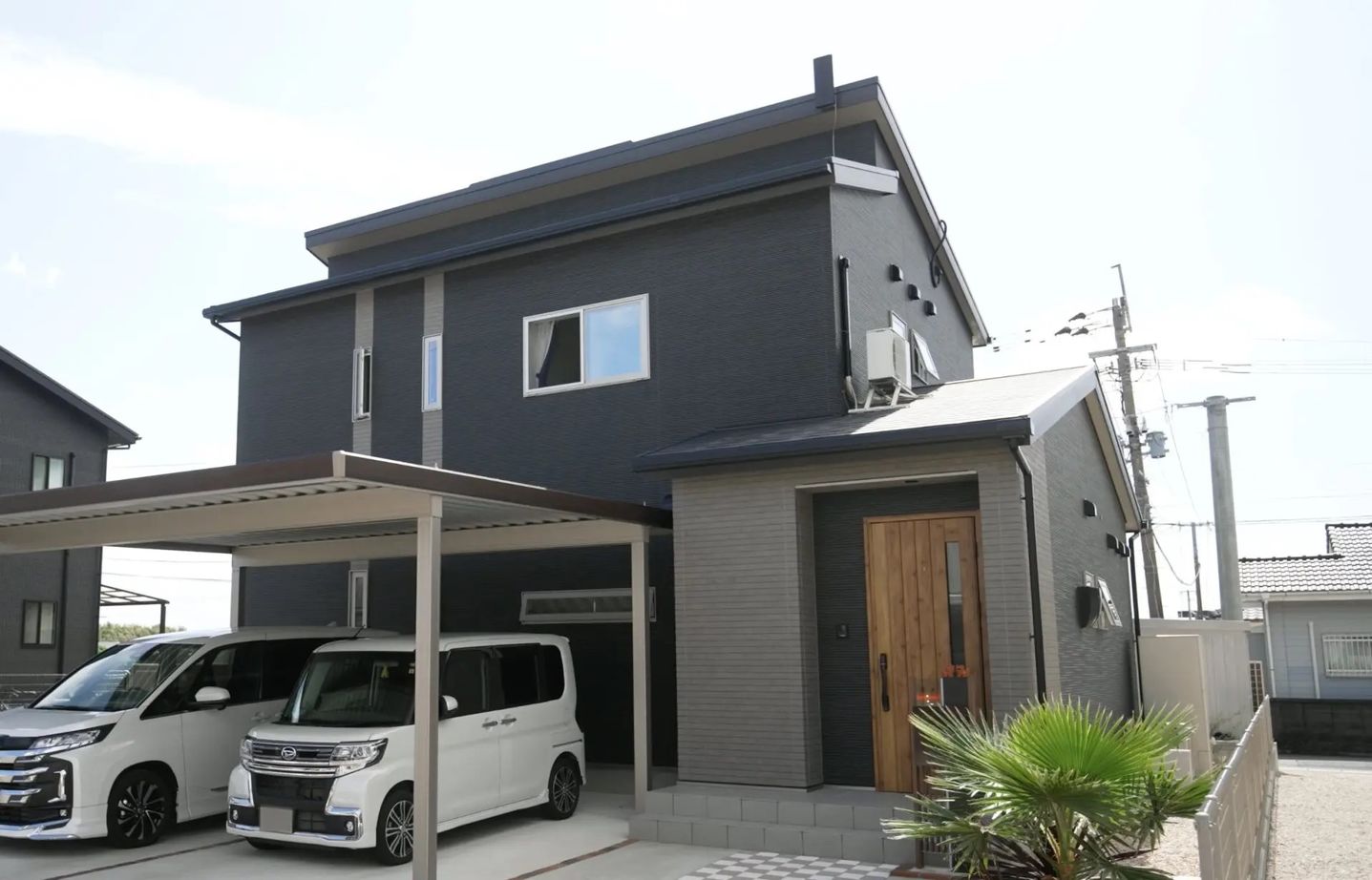 悠悠ホーム 【吹抜け/外断熱/家事ラク動線】玄関から即キッチンにつながるラクラク動線の建築実例画像1