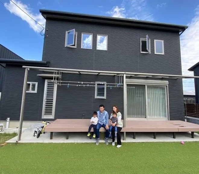 悠悠ホーム 【吹抜け/外断熱/家事ラク動線】玄関から即キッチンにつながるラクラク動線の建築実例画像6