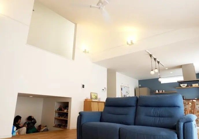 悠悠ホーム 【平屋/ランドリールーム/外断熱】眺望がプライスレス！スカイバルコニーがある至極の平屋の建築実例画像6