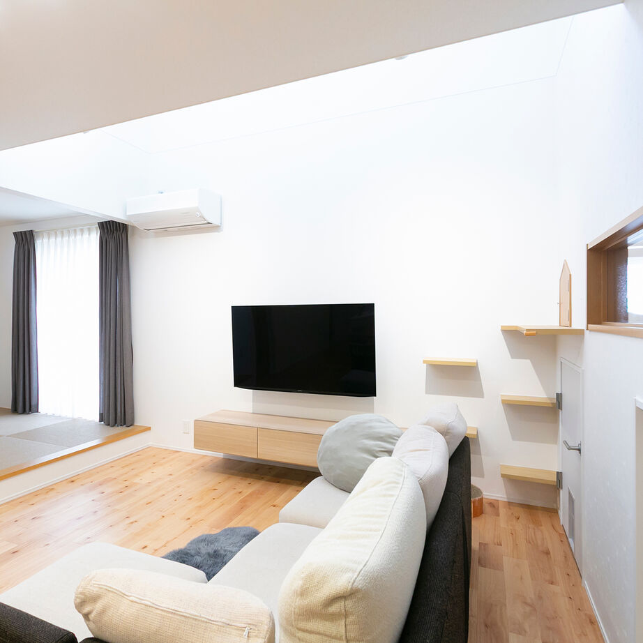 悠悠ホーム 【2500万円～2999万円で建てた家／約37坪／間取り図有】愛猫ファーストで、快適なおうち時間を叶えた住まいの建築実例画像5