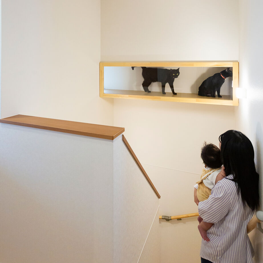 悠悠ホーム 【2500万円～2999万円で建てた家／約37坪／間取り図有】愛猫ファーストで、快適なおうち時間を叶えた住まいの建築実例画像9