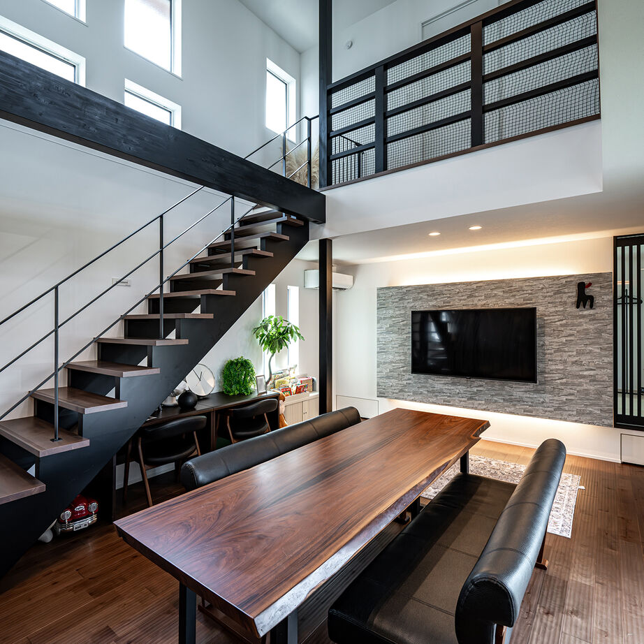 悠悠ホーム 【4000万円～4500万円で建てた家／約45坪／間取り図有】おもてなしの空間が広がる、家族やゲストが集う家の建築実例画像2