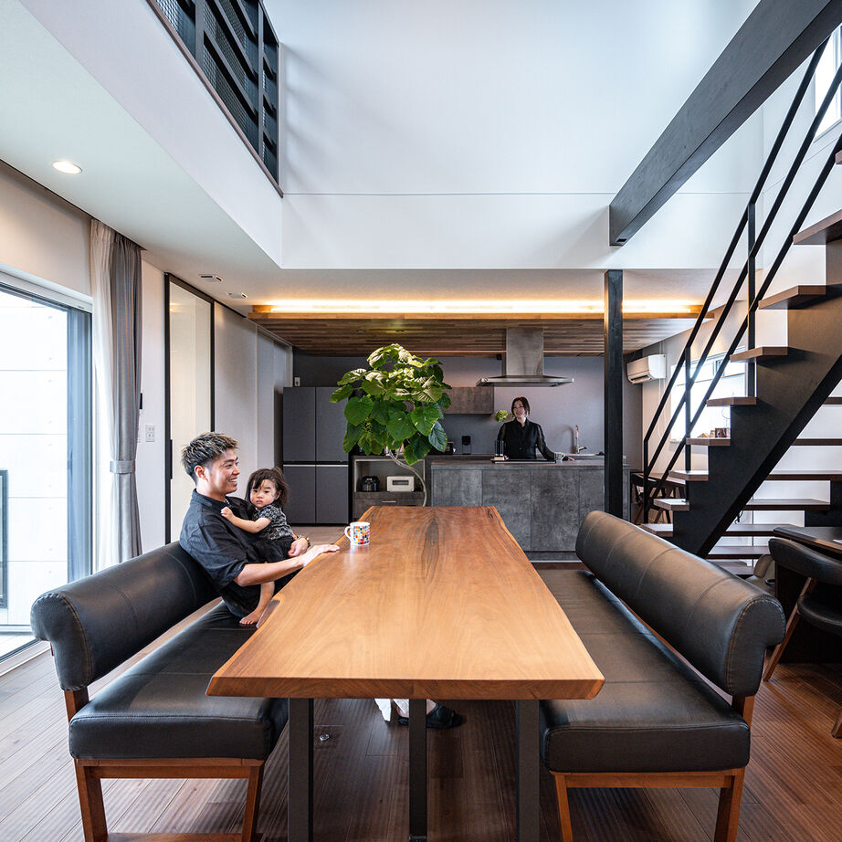 悠悠ホーム 【4000万円～4500万円で建てた家／約45坪／間取り図有】おもてなしの空間が広がる、家族やゲストが集う家の建築実例画像5