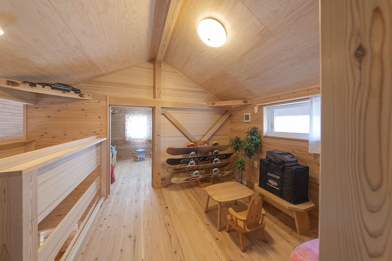 森のめぐみ工房 【2000万円台前半／間取り図有】平屋と2階建てのいいとこどり！自然素材と手仕事が息づく木の家の建築実例画像5