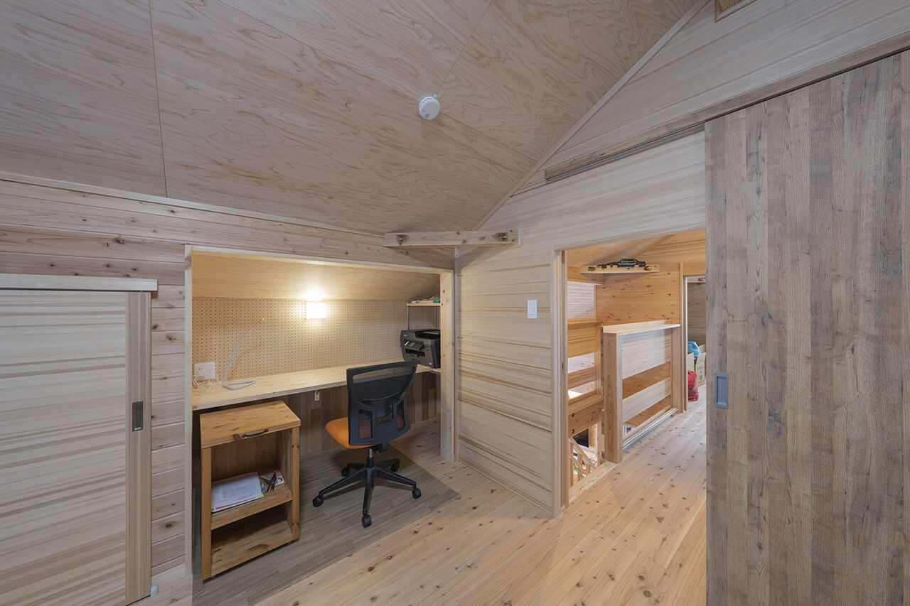 森のめぐみ工房 【2000万円台前半／間取り図有】平屋と2階建てのいいとこどり！自然素材と手仕事が息づく木の家の建築実例画像6