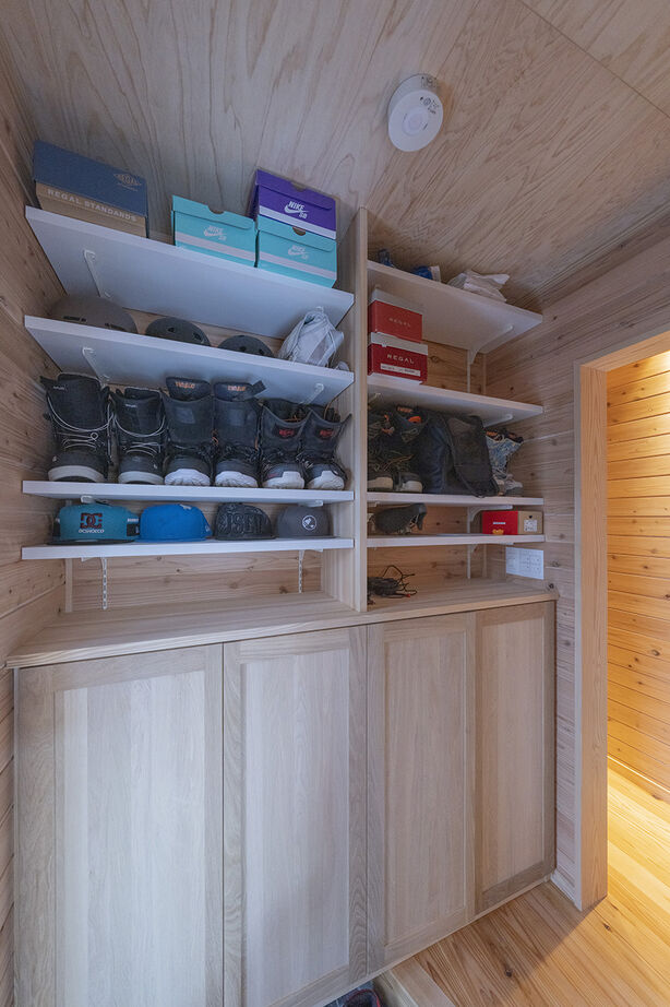 森のめぐみ工房 【2000万円台前半／間取り図有】平屋と2階建てのいいとこどり！自然素材と手仕事が息づく木の家の建築実例画像9