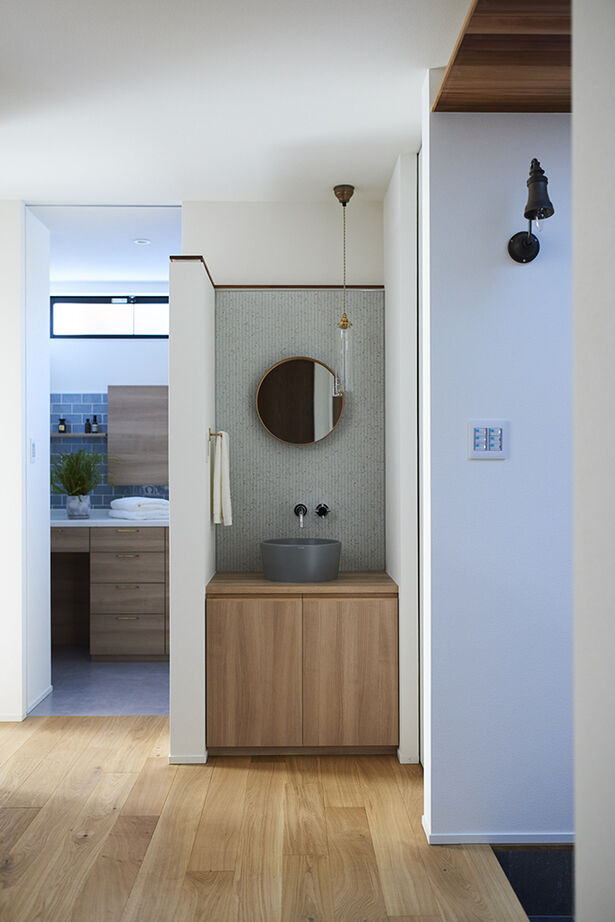 北条工務店一級建築士事務所 【奈良／3000万円台／和モダン／間取り図】老後は1階だけで暮らしが完結。平屋感覚で暮らせる2階建て住宅の建築実例画像12