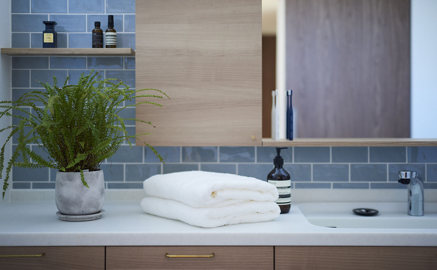 北条工務店一級建築士事務所 【奈良／3000万円台／和モダン／間取り図】老後は1階だけで暮らしが完結。平屋感覚で暮らせる2階建て住宅の建築実例画像16