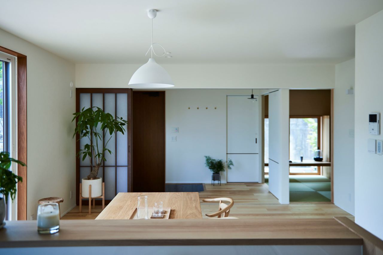 北条工務店一級建築士事務所 【新築／間取り／2000万円台】風致地区で、建ぺい率と容積率が厳しい場所の31坪の家の建築実例画像2