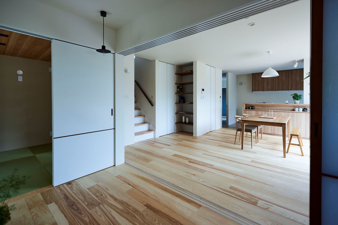 北条工務店一級建築士事務所 【新築／間取り／2000万円台】風致地区で、建ぺい率と容積率が厳しい場所の31坪の家の建築実例画像3