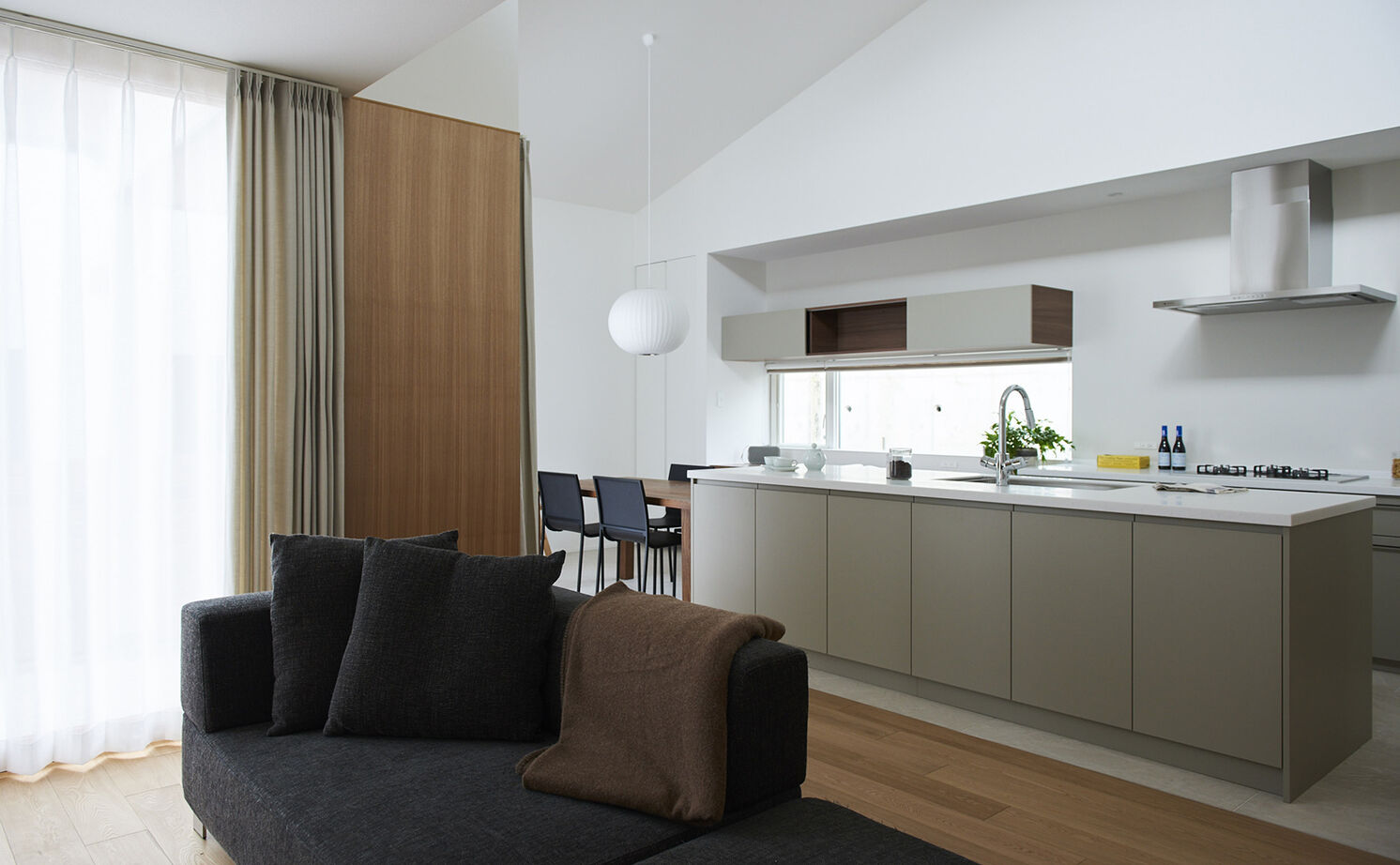 北条工務店一級建築士事務所 【奈良／4000万円台／ほぼ平屋／間取り図】空間がつながり、家族のつながりがさらに強くなる平屋のような家の建築実例画像5