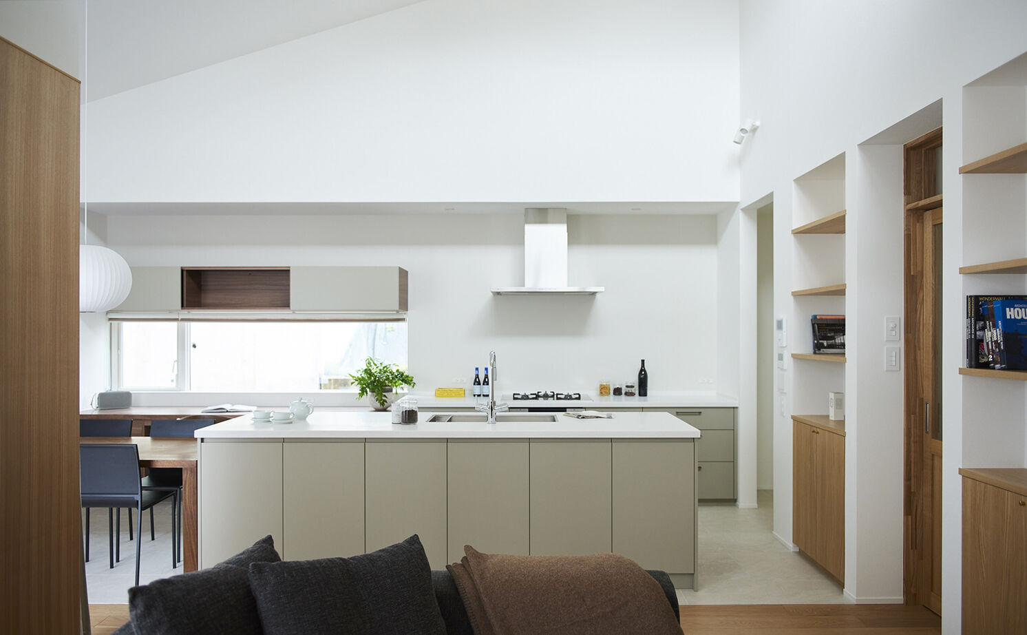 北条工務店一級建築士事務所 【奈良／4000万円台／ほぼ平屋／間取り図】空間がつながり、家族のつながりがさらに強くなる平屋のような家の建築実例画像6