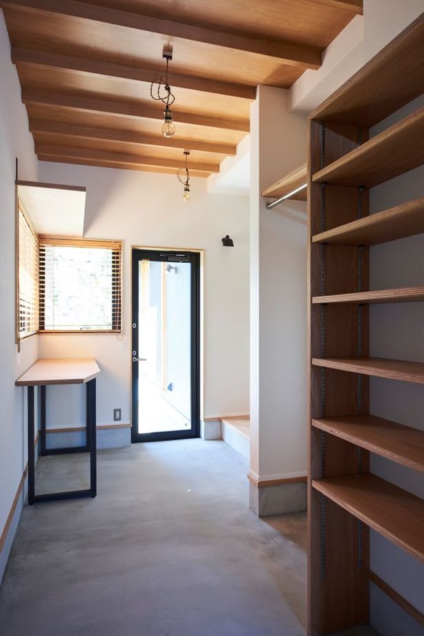 北条工務店一級建築士事務所 【新築／間取り／3000万円台】木製窓から緑の遊歩道。周辺環境に調和するダイナミック空間をSE構法で実現の建築実例画像19