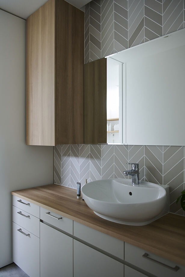 北条工務店一級建築士事務所 【奈良県／4000万円台／間取り図】家族の団らんもリモートワークも快適に。子育て中の共働き夫婦が建てた家の建築実例画像6