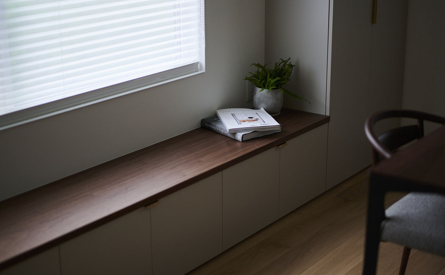 北条工務店一級建築士事務所 【奈良県／4000万円台／間取り図】家族の団らんもリモートワークも快適に。子育て中の共働き夫婦が建てた家の建築実例画像12