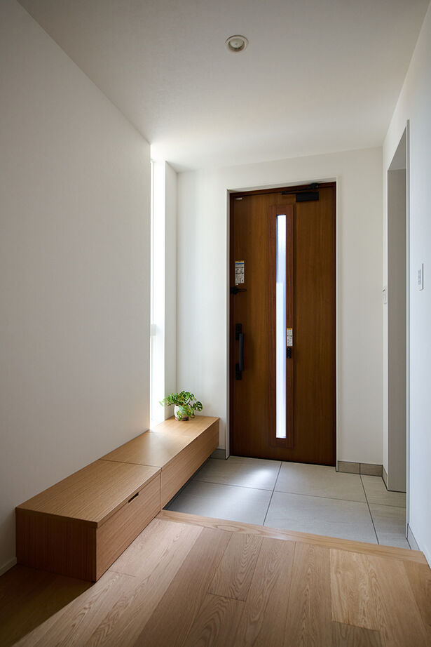 北条工務店一級建築士事務所 【奈良／4000万円台／間取り図】中庭から導く自然光や爽やかな風が気持ちいい、自然素材に心がやすらぐ家の建築実例画像11