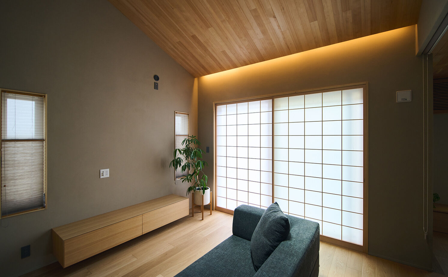 北条工務店一級建築士事務所 【奈良／平屋／5000万円台／間取り図】思い出が詰まった実家の建て替え。愛着のある家の面影を散りばめての建築実例画像2