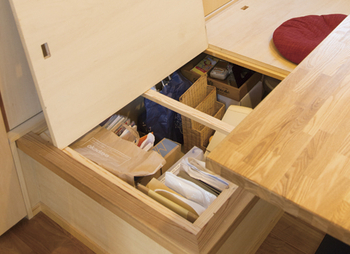 一級建築士事務所　和工務店 【全棟気密測定/44坪/横浜市/間取図】玄関共有で広々リビングを叶えた完全分離型二世帯住宅の建築実例画像9