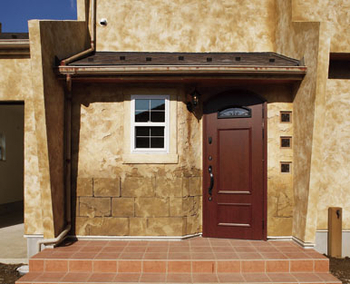 Vie house  童話のようなアンティーク感　インナーガレージのある家の建築実例画像5