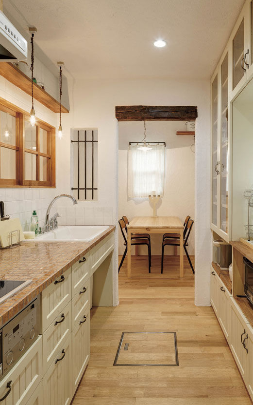 Vie house  デザインのセンスと自然素材　シックで優しい小さな空間の建築実例画像5