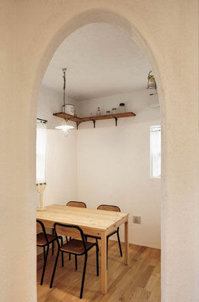 Vie house  デザインのセンスと自然素材　シックで優しい小さな空間の建築実例画像6