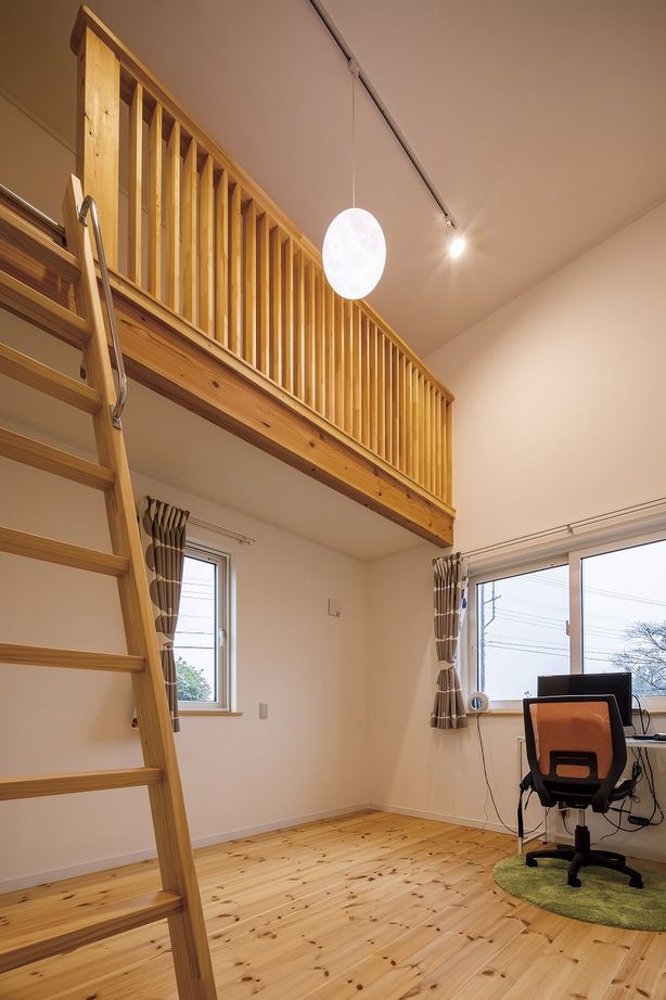 Vie house  ハンドメイドと珪藻土で叶えた、平屋のように暮らす木の住まいの建築実例画像7