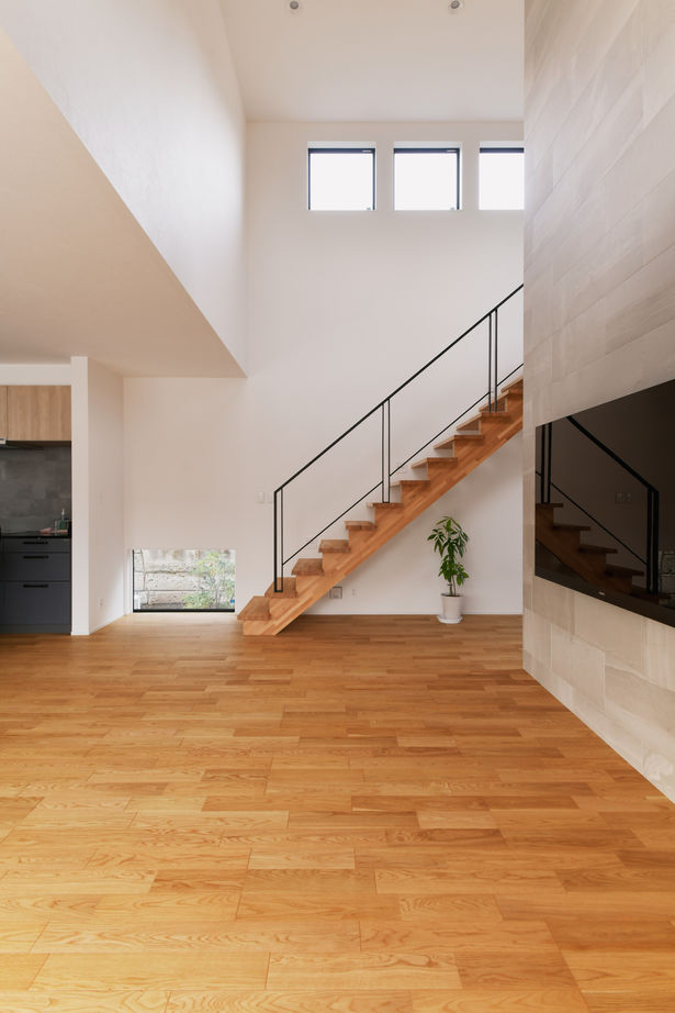 ミューズの家 【4000万円台|50坪台|間取り|バルコニー】開放感たっぷりのリビング+大開口で伸びやかな空間が広がる住まいの建築実例画像3