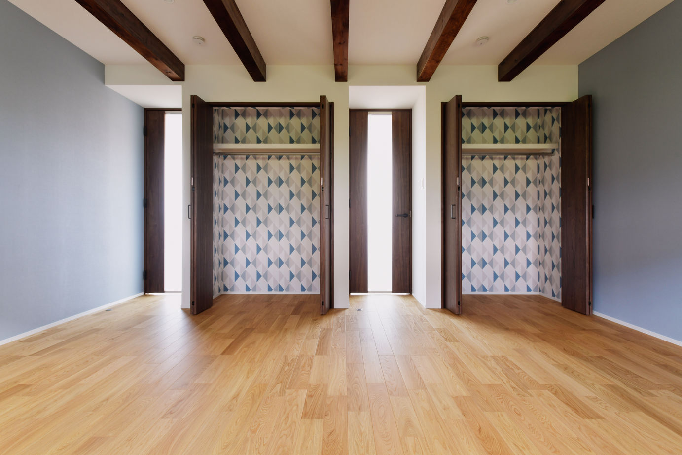 ミューズの家 【4000万円台|50坪台|間取り|バルコニー】開放感たっぷりのリビング+大開口で伸びやかな空間が広がる住まいの建築実例画像8