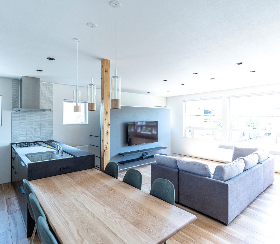 AD設計室 【札幌市/3LDK/自然素材】2階リビングを採用し、眺望と立地の良さを最大限に楽しむ暮らしの建築実例画像3