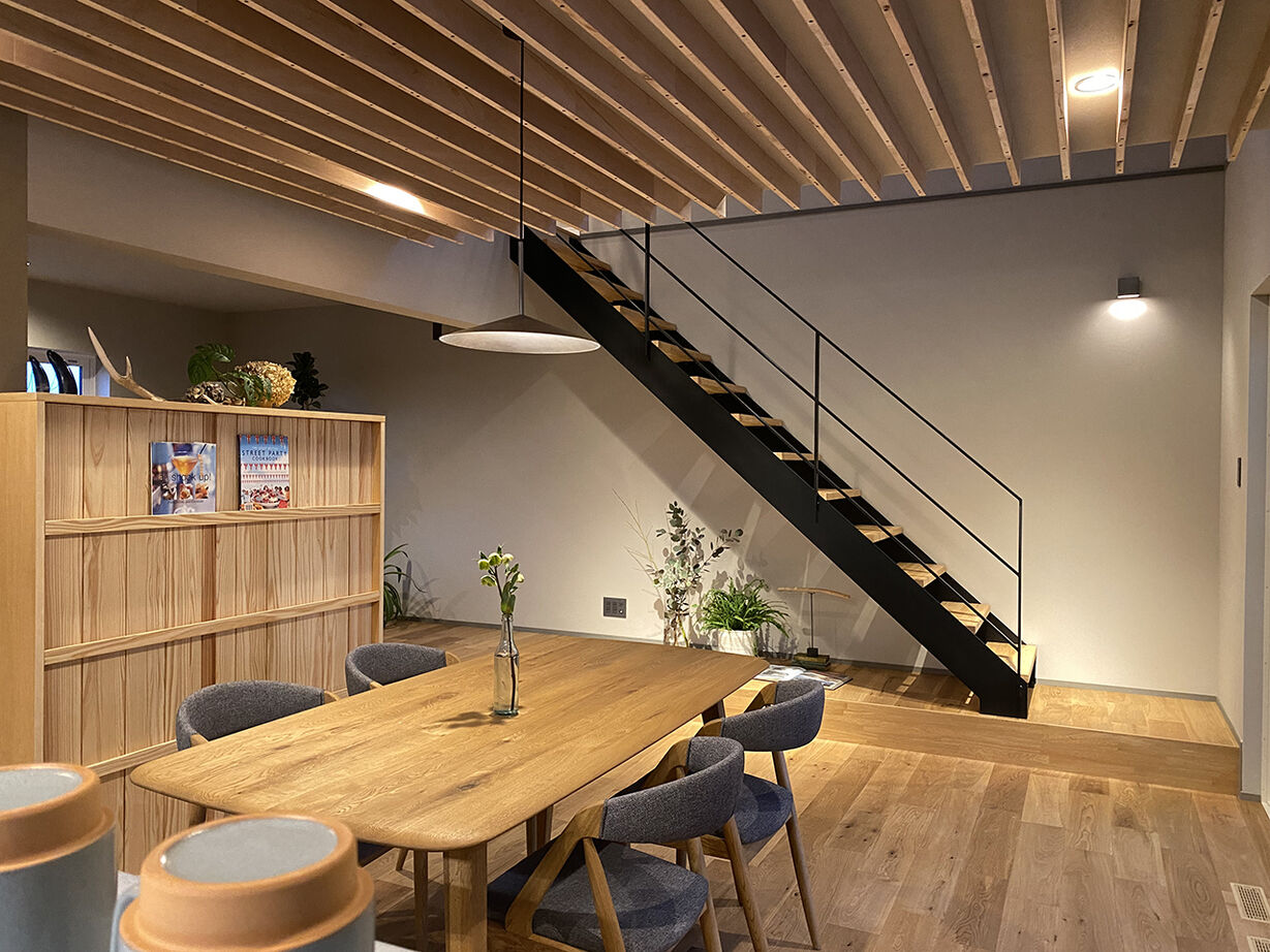 グラッソ一級建築士事務所 【2000万円後半｜間取図有｜北欧モダンスタイル｜車寄せ】暮らしを豊かにしてくれた、設計者からの提案の建築実例画像2