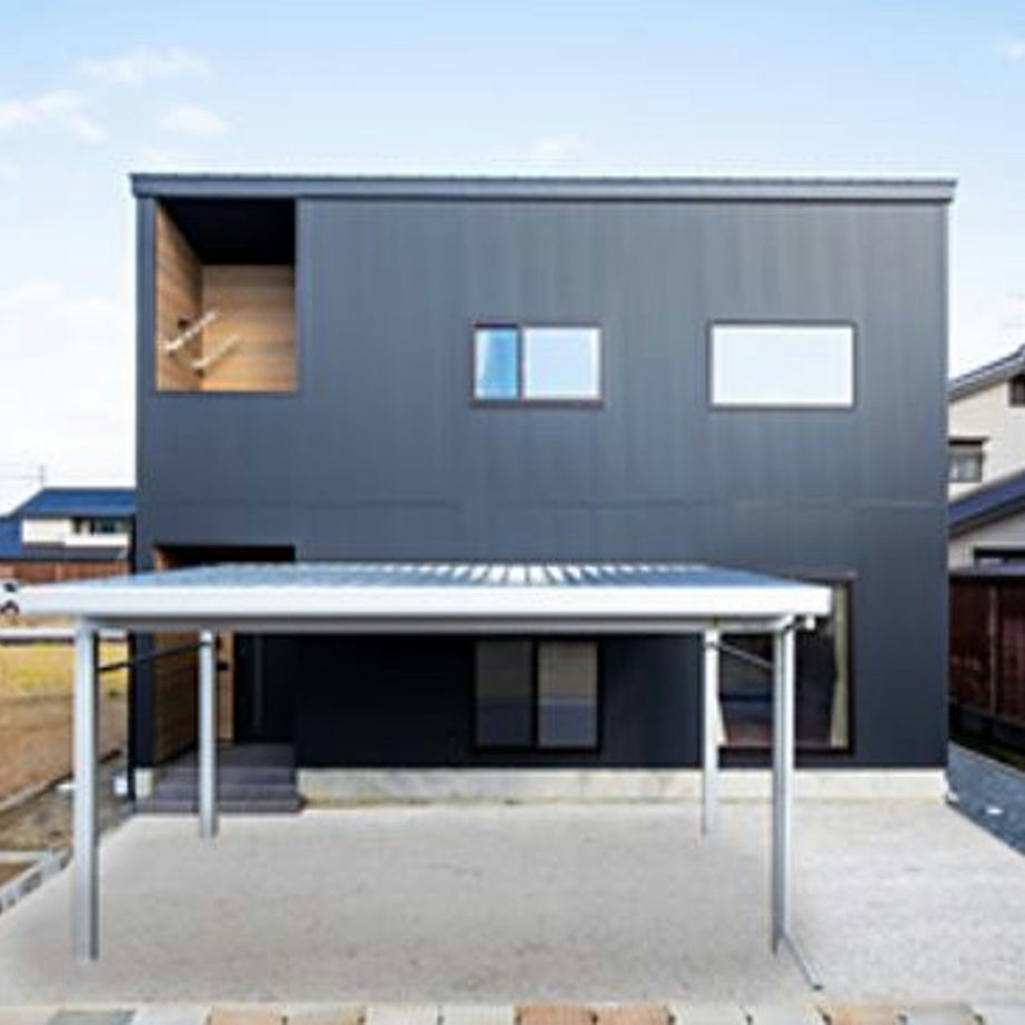 住み家 開放的な吹き抜けと、リビング階段が家族を見守る家の建築実例画像4