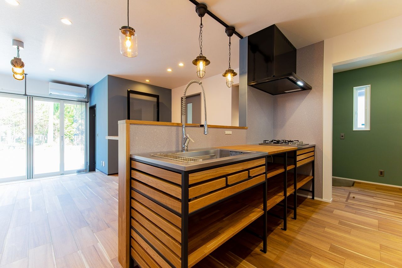 住み家 インナーテラスとセルフペイントの住みかの建築実例画像7