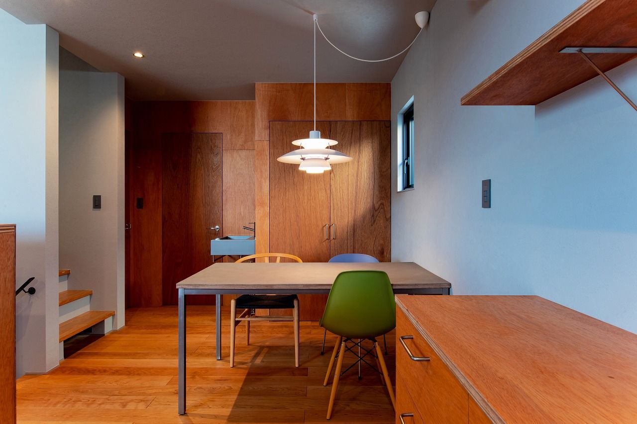 住み家 スキップフロアとラワンの家の建築実例画像3