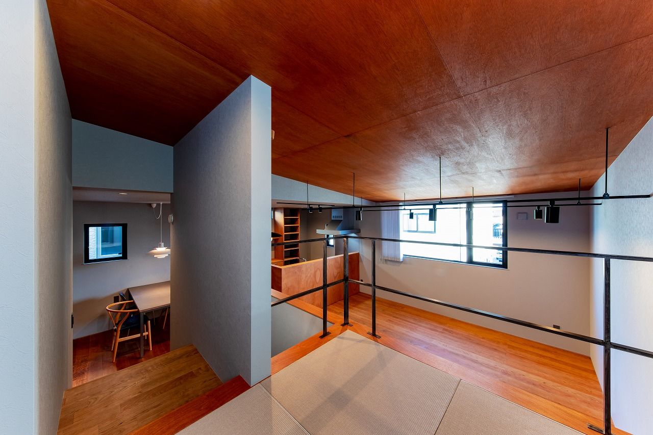 住み家 スキップフロアとラワンの家の建築実例画像4