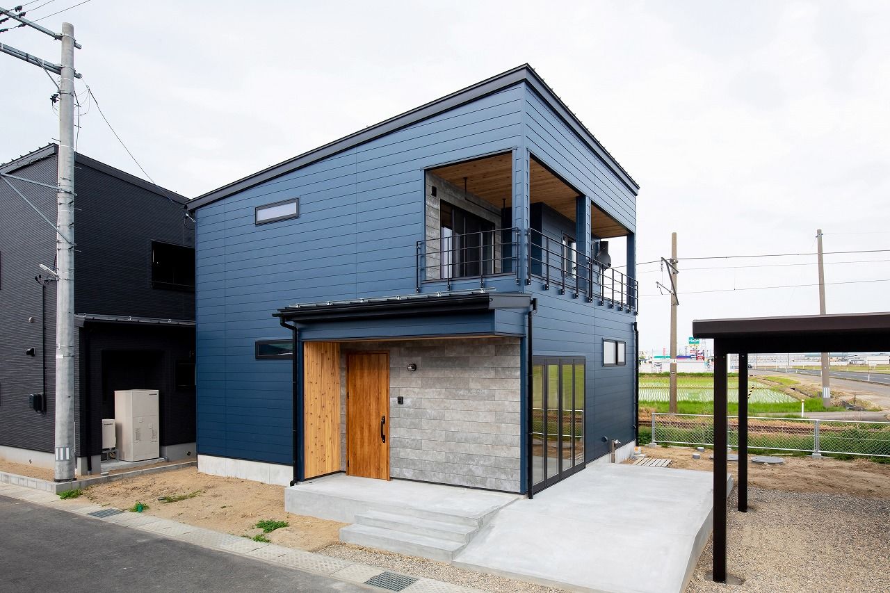 住み家 土間のあるインダストリアルな家の建築実例画像9