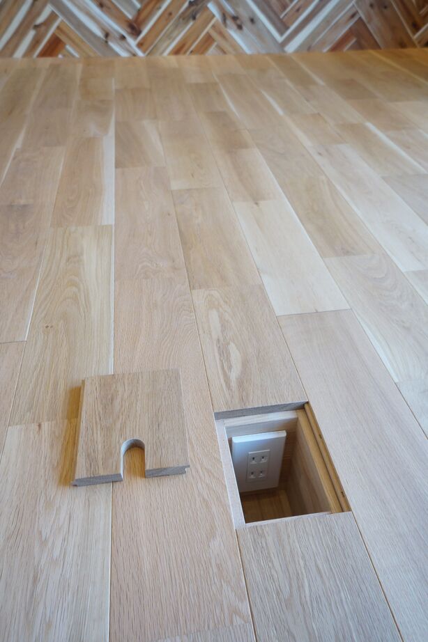 住み家 庭と音楽を楽しむレッドシダー×ヘリンボーンの家の建築実例画像7