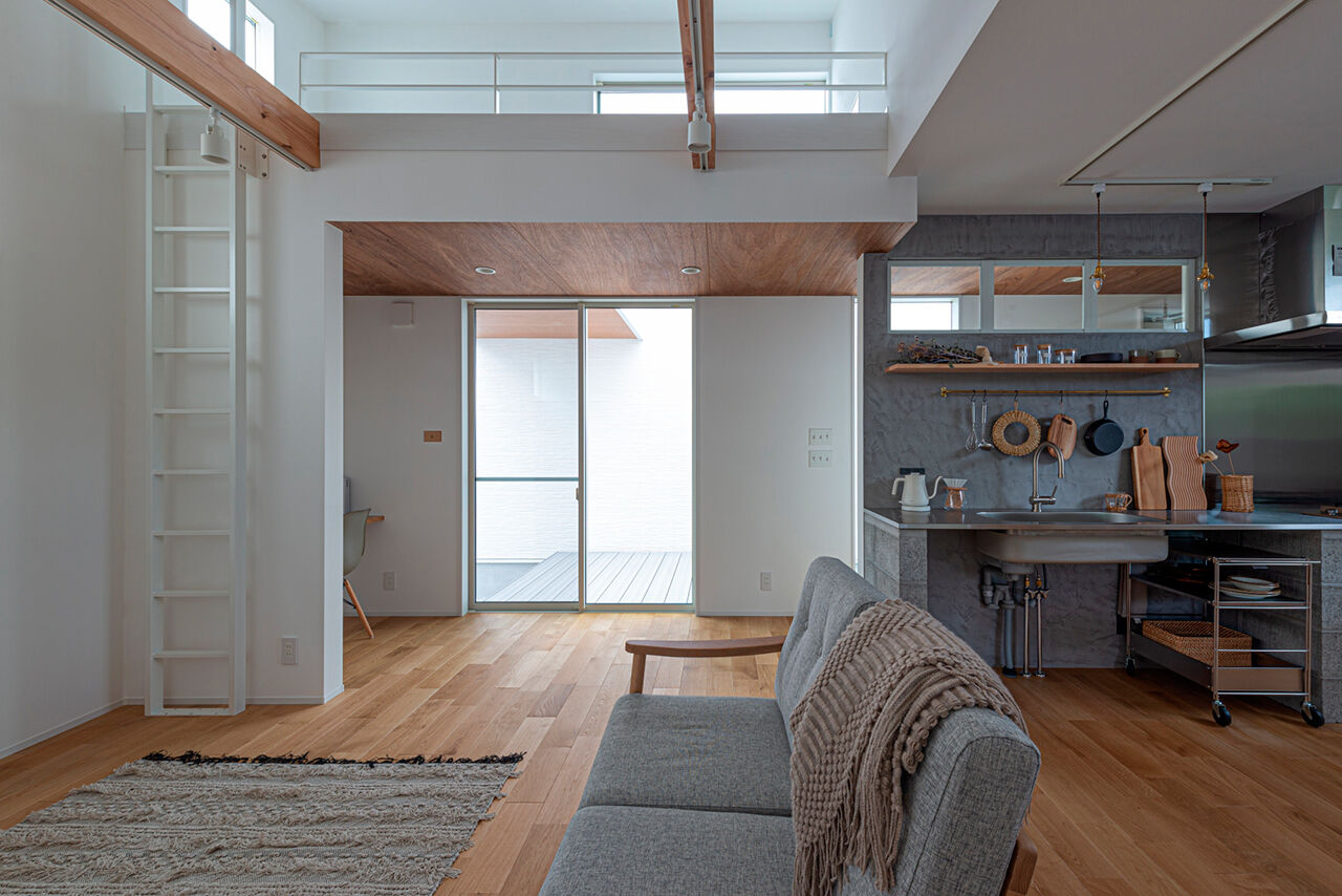 LIMINI 【平屋/ロフト/16坪/間取り図有】シンプルライフ×コンパクトを極めた「ゼロLDK」の平屋の建築実例画像9